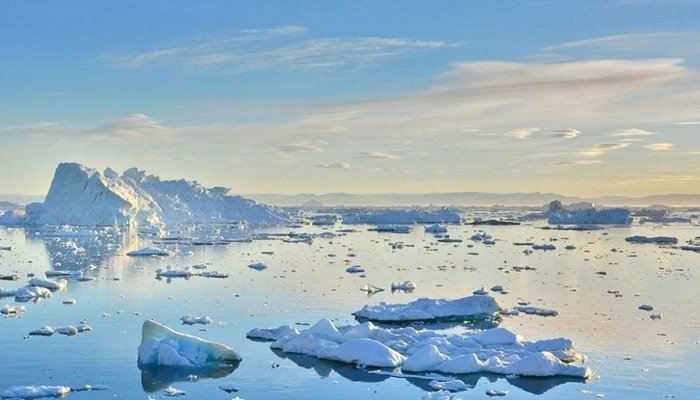 Hình ảnh băng tan