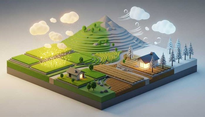 Khí hậu tại miền Bắc bị ảnh hưởng bởi các đợt gió mùa