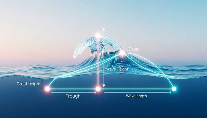 Mỗi con sóng đều có những đặc điểm cơ bản