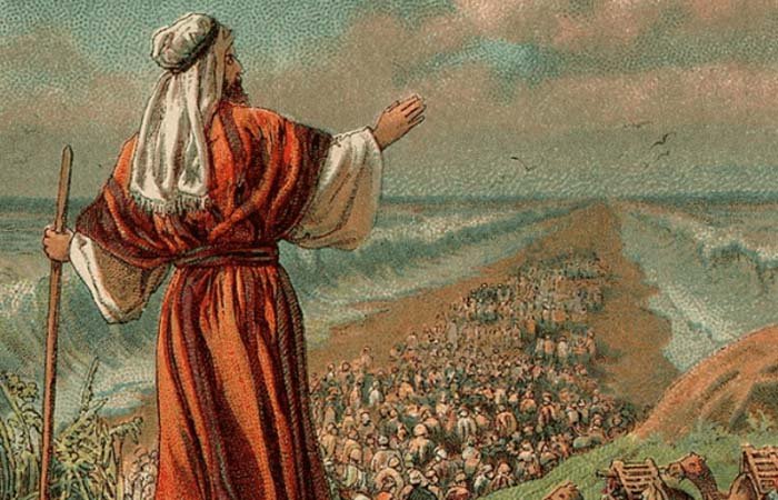 Huyền thoại về Moses rẽ nước Biển Đỏ