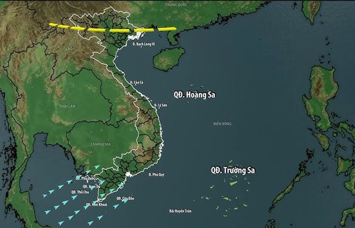 Loại gió này hoạt động trải dài trên toàn quốc nhưng có biểu hiện khác nhau theo từng vùng
