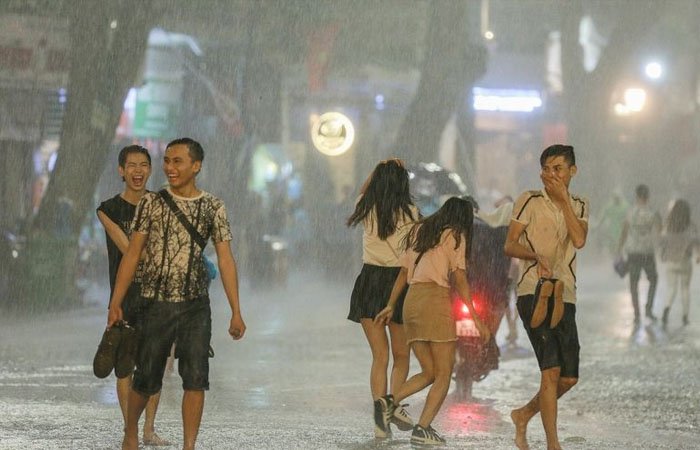 Những cơn mưa giúp thời tiết trở nên mát mẻ hơn