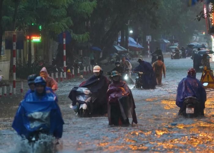 Lượng mưa trung bình năm tại đới khí hậu nhiệt đới thường đạt mức từ 1500 - 2000 mm