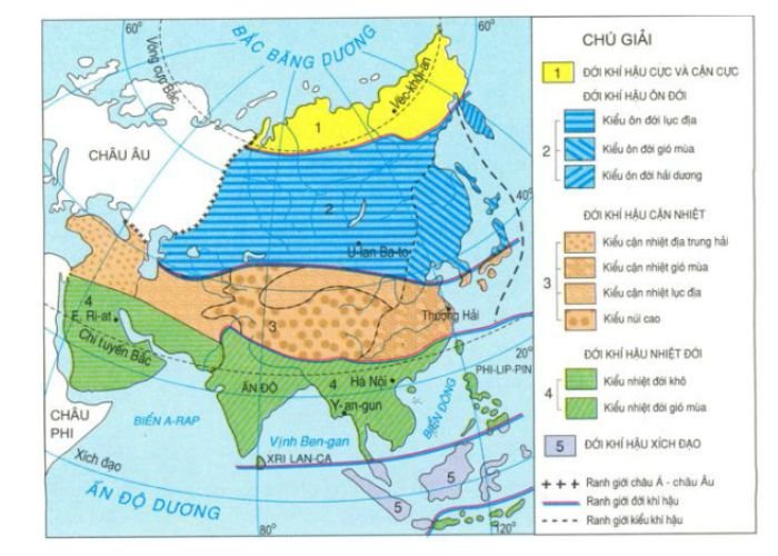 Khí hậu nhiệt đới xích đạo nằm dọc theo đường xích đạo với nền nhiệt độ cao ổn định quanh năm
