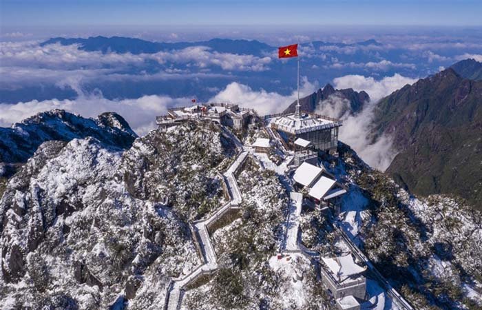 Nhiệt độ ở Sapa vào mùa đông rất thấp và có thể có tuyết rơi