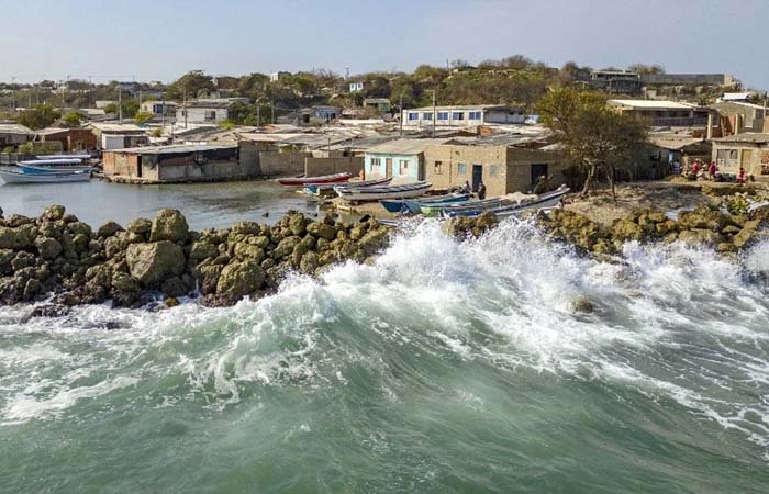 Nước biển dâng cũng là một trong những hậu quả do khí thải nhà kính gây ra