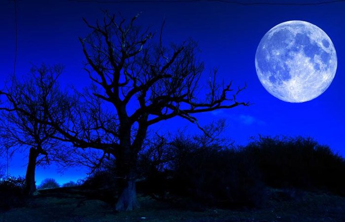 Hình ảnh trăng xanh