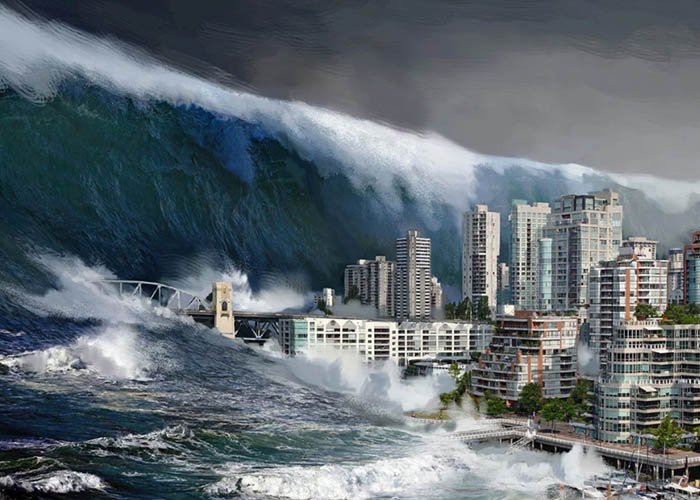 Sóng thần là các đợt sóng lớn rất nguy hiểm
