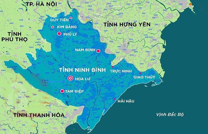 Vị trí địa lý của Ninh Bình có ảnh hưởng tới khí hậu ở khu vực này