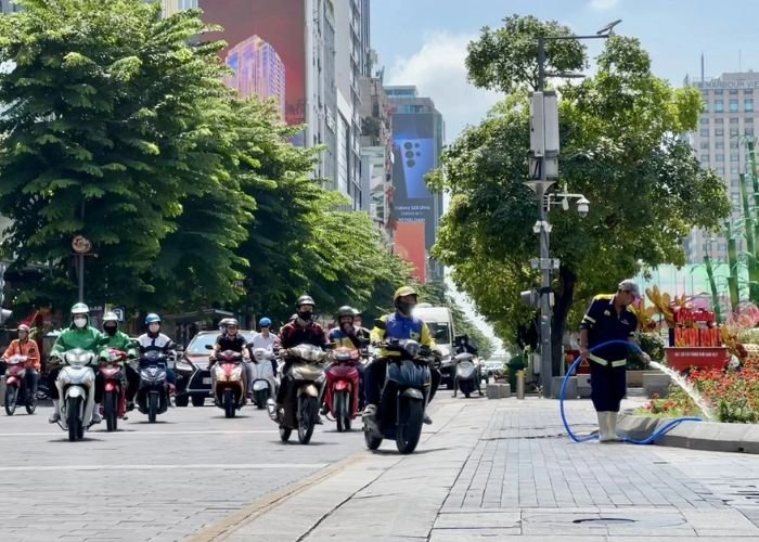 Tháng 4 là tháng có nền nhiệt cao nhất trong năm tại khu vực Đông Nam Bộ và Tây Nam Bộ