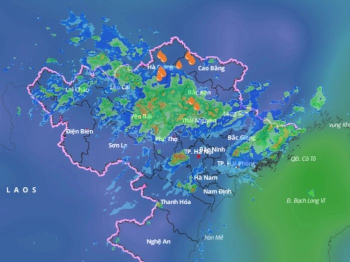 mua mua o mien bac bat dau tu thang may