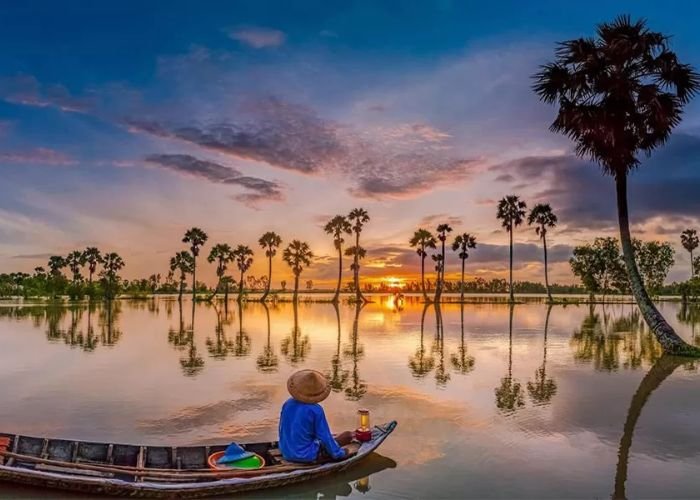Vẻ đẹp miền Tây sông nước mùa nước nổi